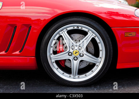 La Ferrari 575M Maranello Superamerica Marco Island, Florida USA, costruito 2002 - 2006 Foto Stock