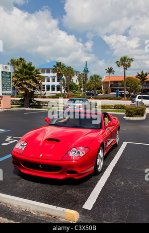 La Ferrari 575M Maranello Superamerica Marco Island, Florida USA, costruito 2002 - 2006 Foto Stock