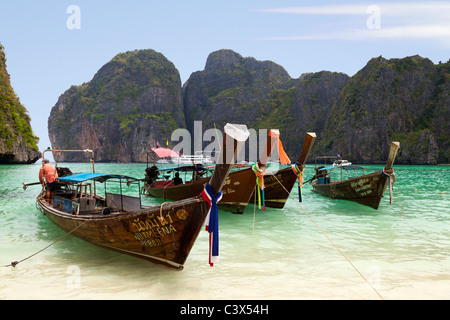 Isola di Phi Phi, Phuket Thailandia 6 Foto Stock