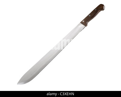 Grandi colpi di Machete coltello Foto Stock