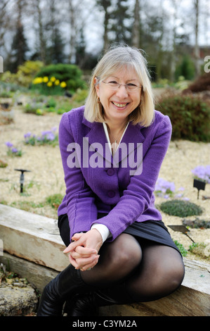 Giardino alpino giardino società Worcestershire fu fondata 1929. La carità è stata avviata al fine di promuovere gli interessi di piante alpine Foto Stock