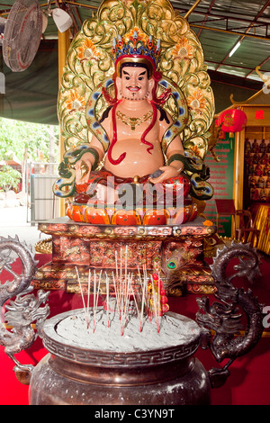 Thailandia statua di Buddha nel tempio in Thailandia Foto Stock