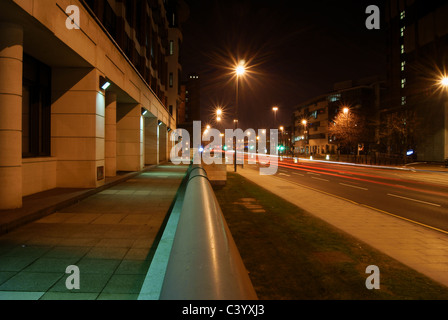 Wellington Street a Leeds Foto Stock