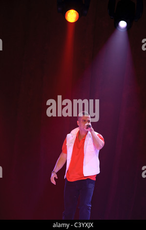 Glee esegue a Sacramento, California Foto Stock