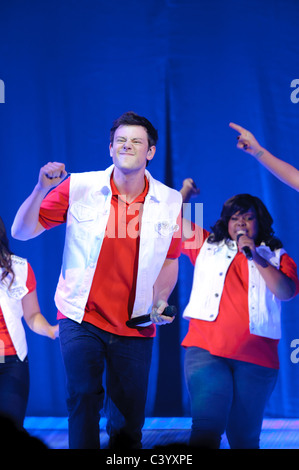 Glee esegue a Sacramento, California Foto Stock