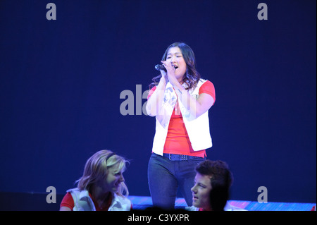 Glee esegue a Sacramento, California Foto Stock