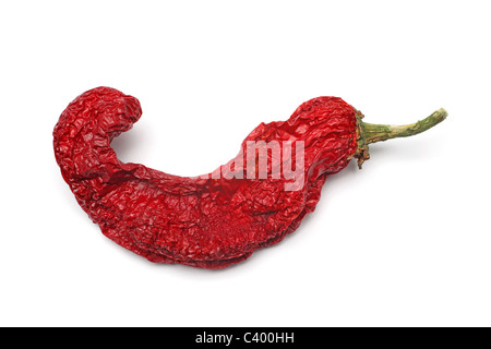 Asciugare il peperone rosso paprica Foto Stock