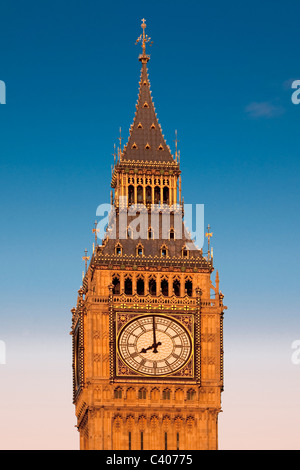 In Gran Bretagna, Europa, Inghilterra, Londra Big Ben, Tower rook, orologio, guarda, Foto Stock