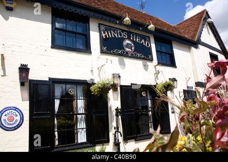 Cerve Head Pub a Bray - Berks Foto Stock