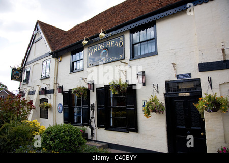 Cerve Head Pub a Bray - Berks Foto Stock