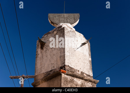 Orologio solare al Museo de las Casas Reales, Santo Domingo, Repubblica Dominicana Foto Stock