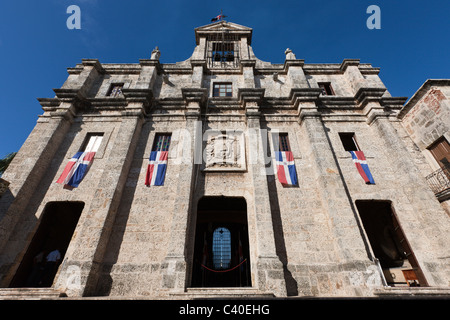 Parte anteriore del Pantheon Nazionale, Santo Domingo, Repubblica Dominicana Foto Stock