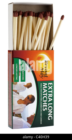 Scatola di Bryant e può extra lunga corrisponde a Foto Stock