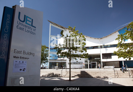 Università di East London Docklands Campus Foto Stock