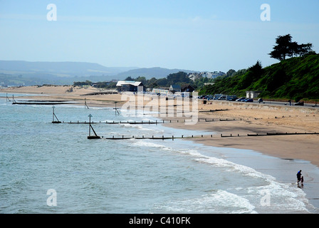 Exmouth Beach - Devon - UK Foto Stock