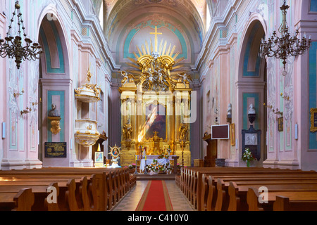 Tykocin-Holy Chiesa della Trinità, regione Podlasie, Polonia Foto Stock