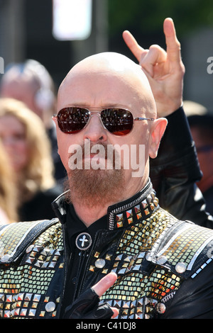 ROB HALFORD IDOLO AMERICANO Grand Final 2011 DOWNTOWN LOS ANGELES CALIFORNIA USA 25 Maggio 2011 Foto Stock