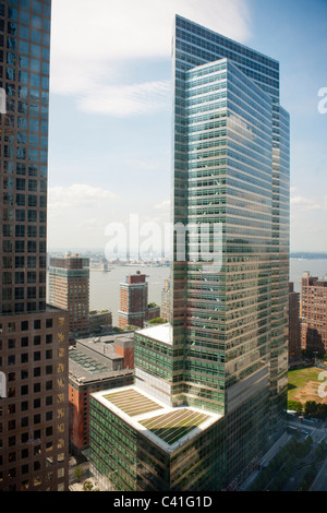 Il nuovo Goldman Sachs quartier generale a New York a 200 West Street è visto su Mercoledì, 25 maggio 2011. (© Richard B. Levine) Foto Stock