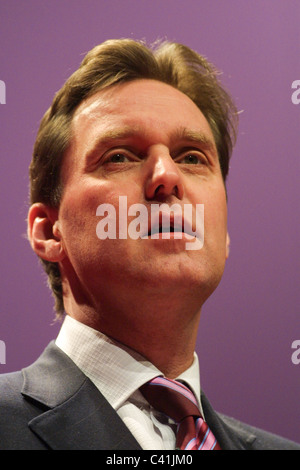 ALAN MILBURN, Labour Party conference, a Glasgow in Scozia, 16 febbraio 2003. Foto Stock