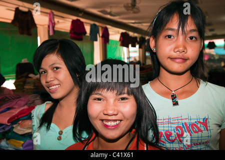 Negozio di souvenir, Ban Na Kha, Udon Thani, Thailandia Foto Stock