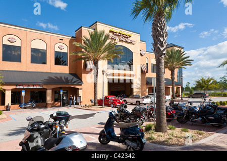 Bruce Rossmeyer Harley Davidson Center di Daytona, Florida, Stati Uniti d'America Foto Stock