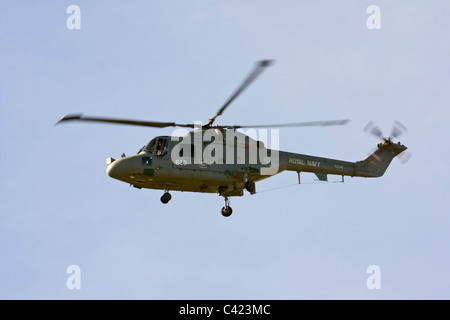 La lince ha.Mk.3 dalla Royal Navy team display i gatti neri a RAF Leuchars Airshow 2009, Fife, Scozia Foto Stock