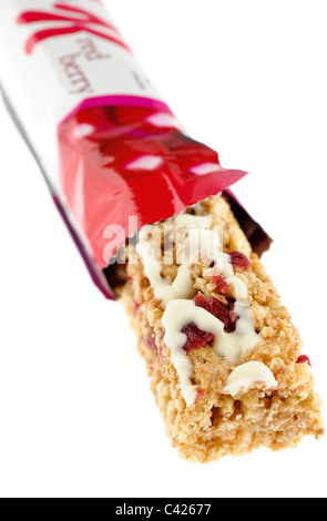 Kelloggs Special K a bacca rossa bar di cereali Foto Stock