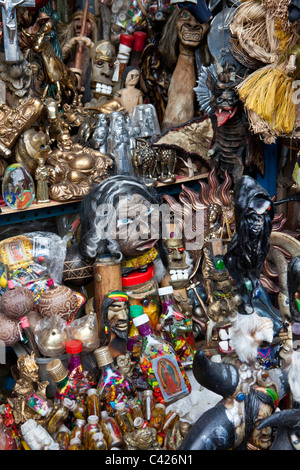 Il Perù, Chiclayo, stregoneria, Sciamano mercato. Foto Stock