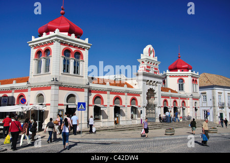 Mercato di Loulé, Praca da Republica, Loulé, Regione dell'Algarve, Portogallo Foto Stock