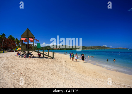 Stati Uniti d'America, Caraibi, Puerto Rico, Costa Ovest, Boqueron Affitto Beach Resort Foto Stock