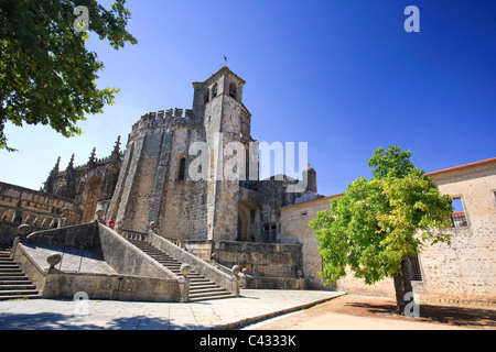 Convento de Cristo (patrimonio mondiale UNESCO), Tomar, Ribatejo, Portogallo Foto Stock