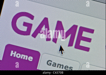 Close up il logo del gioco come visto sul suo sito web. (Solo uso editoriale: -print, TV, e-book e Redazione sito web). Foto Stock