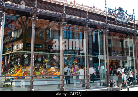 Il Mercado de San Miguel, Madrid, Spagna Foto Stock