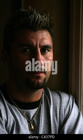 L'immagine sportiva da Belfast: Boxer Wayne McCullough. Foto Stock