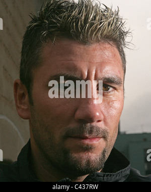 L'immagine sportiva da Belfast: Boxer Wayne McCullough. Foto Stock