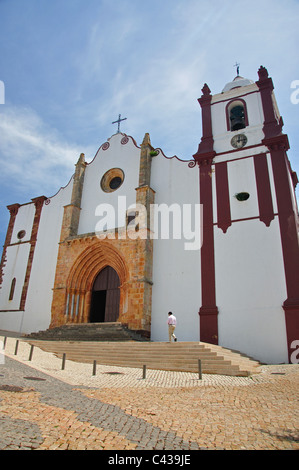 Cattedrale di Silves, Silves, Regione dell'Algarve, Portogallo Foto Stock