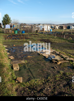 Riparto in inverno. Foto Stock