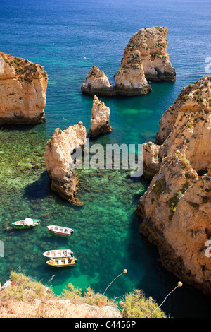 Ponta da Piedade, Lagos, Algarve, PORTOGALLO Foto Stock