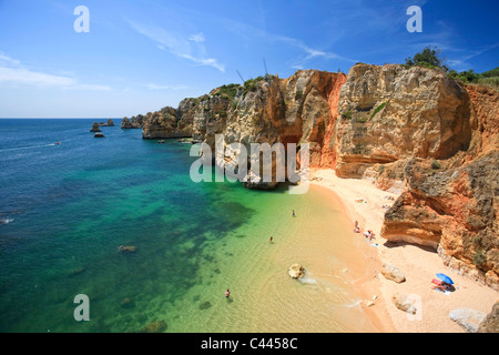 Praia da Dona Ana, Lagos, Algarve, PORTOGALLO Foto Stock