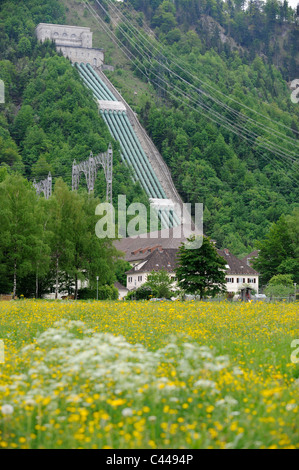 Centrale idroelettrica di Walchensee, Baviera, Germania Foto Stock