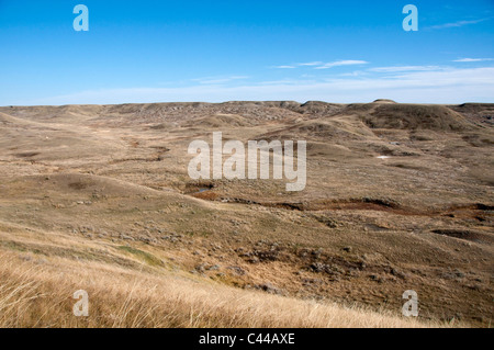 Blocco West, praterie National Park, Sud Sasketchewan, Canada, America del Nord, il paesaggio, steppa Foto Stock