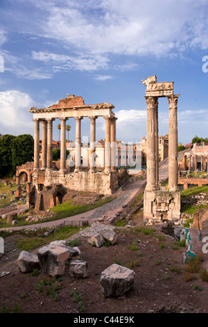 Foro Romano, Roma, Italia Foto Stock