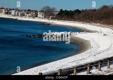 Soleggiata giornata invernale Victoria BC Canada Foto Stock