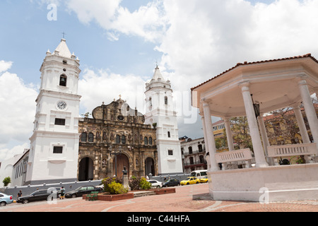 Cattedrale Metropolitana, Casco Viejo, Panama City. Foto Stock