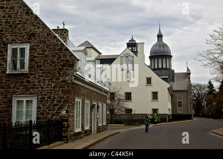 Vecchia casa del patrimonio del convento delle Orsoline refettorio scolastico museum Trois Rivieres Quebec Foto Stock