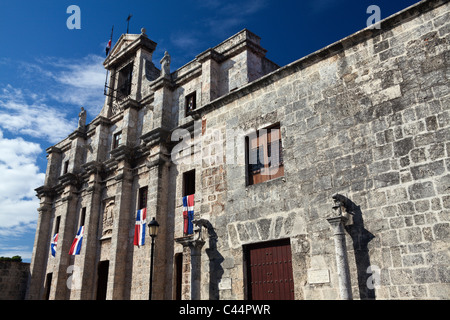 Parte anteriore del Pantheon Nazionale, Santo Domingo, Repubblica Dominicana Foto Stock