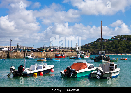 St Ives harbour in Cornwall, UK Foto Stock