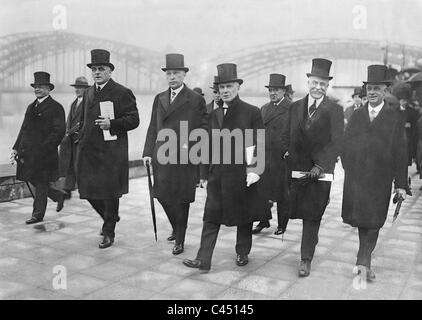 L'apertura della pressa mostra a Colonia, 1928 Foto Stock