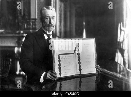 Trattato di Versailles, 1919 Foto Stock