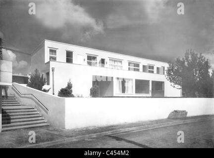 Alloggiamento Weissenhof estate in Stuttgart, 1927 Foto Stock